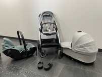 Wózek Cybex Balios S Lux 2 w 1 + fotelik Britax Romer Baby-Safe 5 z