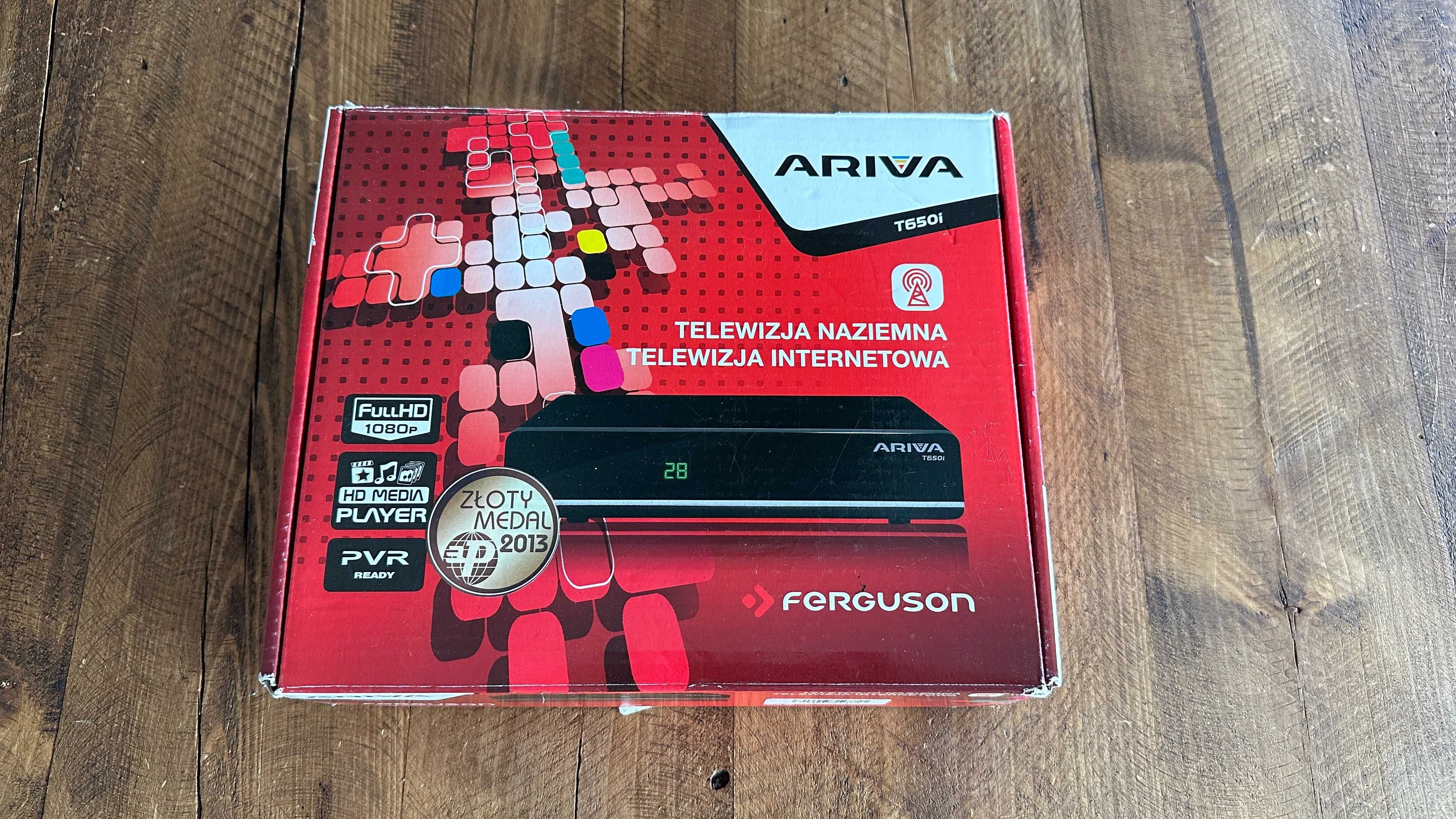 DVB-T Ferguson Ariva T650i - Odbiornik naziemnej telewizji cyfrowej
