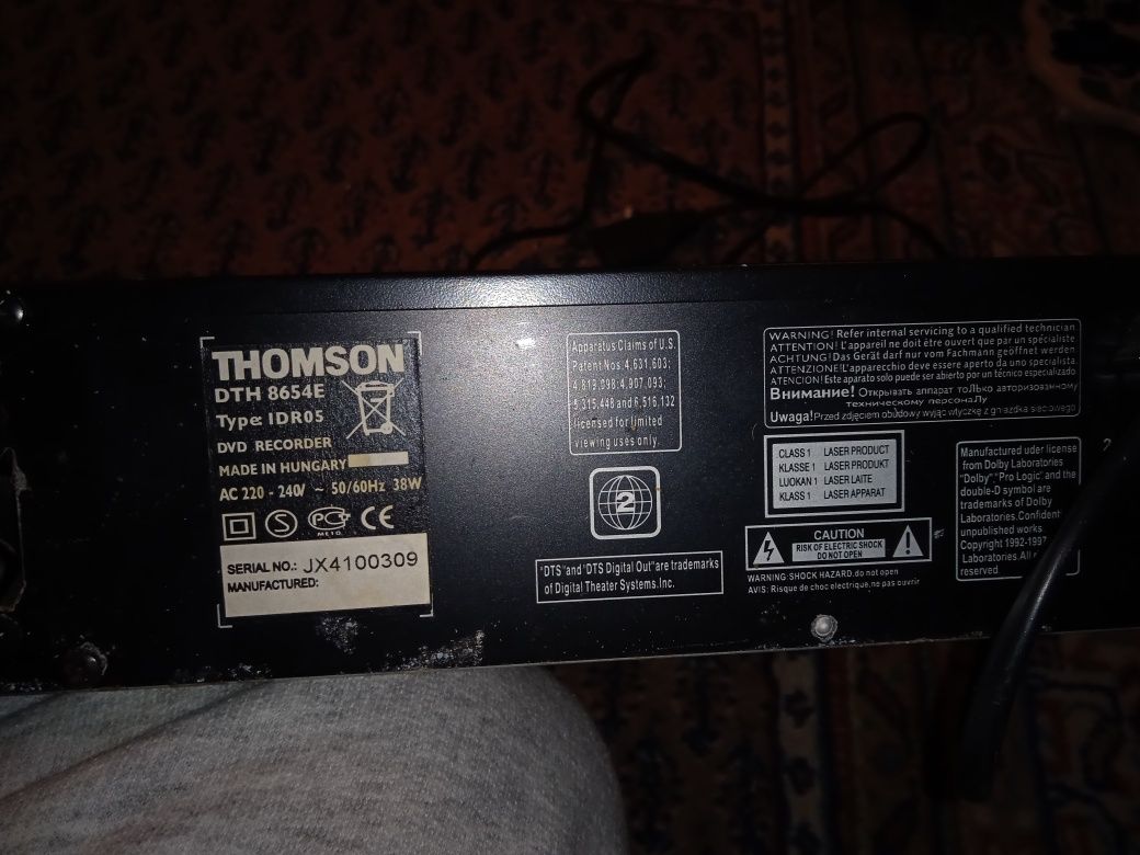 Odtwarzacz DVD Thomson