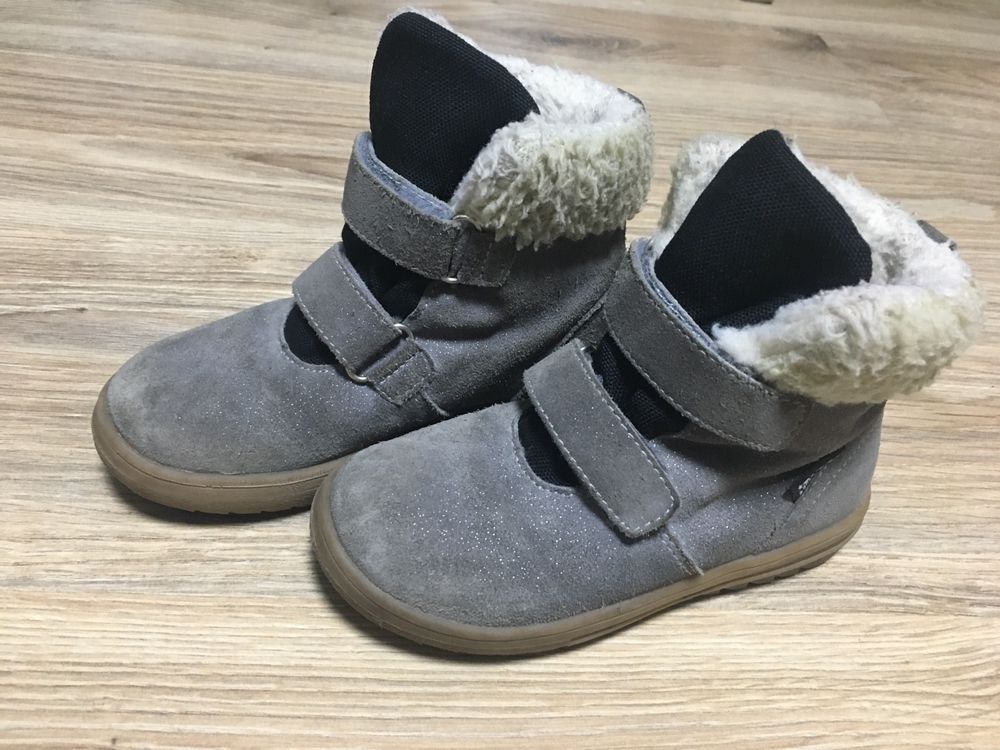 Kozaki śniegowce szare buty zimowe Mido 28