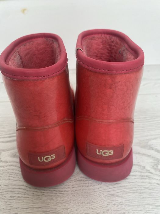 Угги Ugg Clear Mini червоні