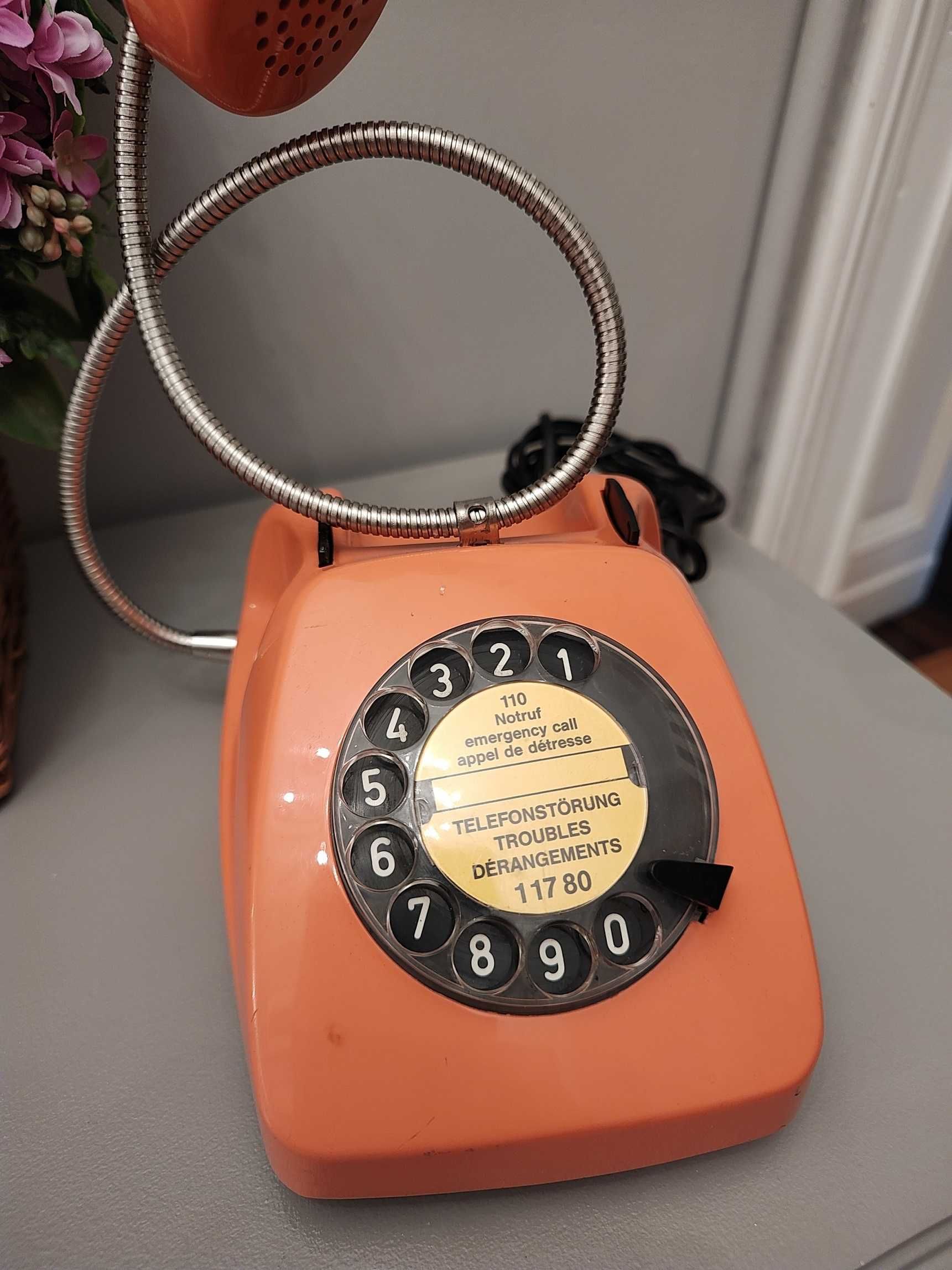 Lampka telefon, retro, vintage, do wystroju