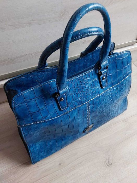 Torebka damska niebieska