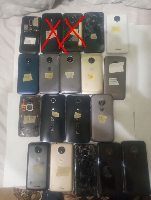 Лот телефонів Motorola