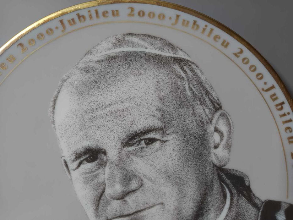 Prato Comemorativo do Papa João Paulo II — Coleções Philae 2000