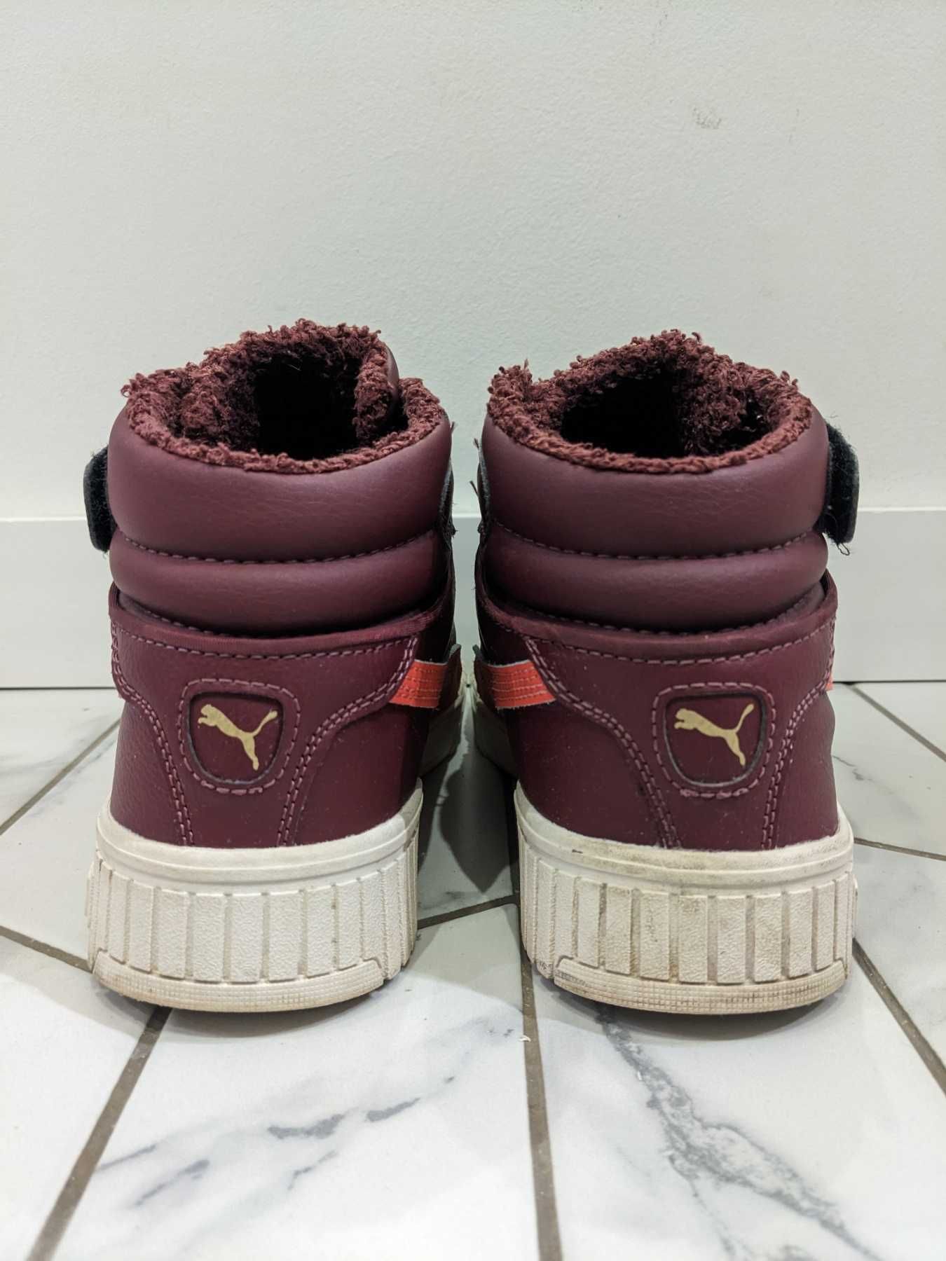 38р 24см зимові Кеди Puma Carina 2.0 Mid WTR черевики чоботи кросівки