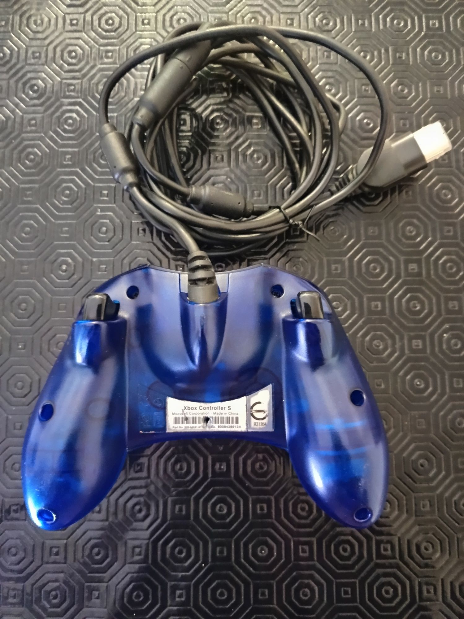 Comando Xbox crystal azul