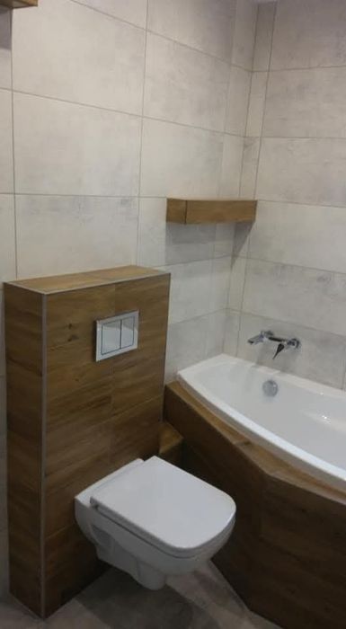 Układanie płytek glazurnik wykończenia łazienek