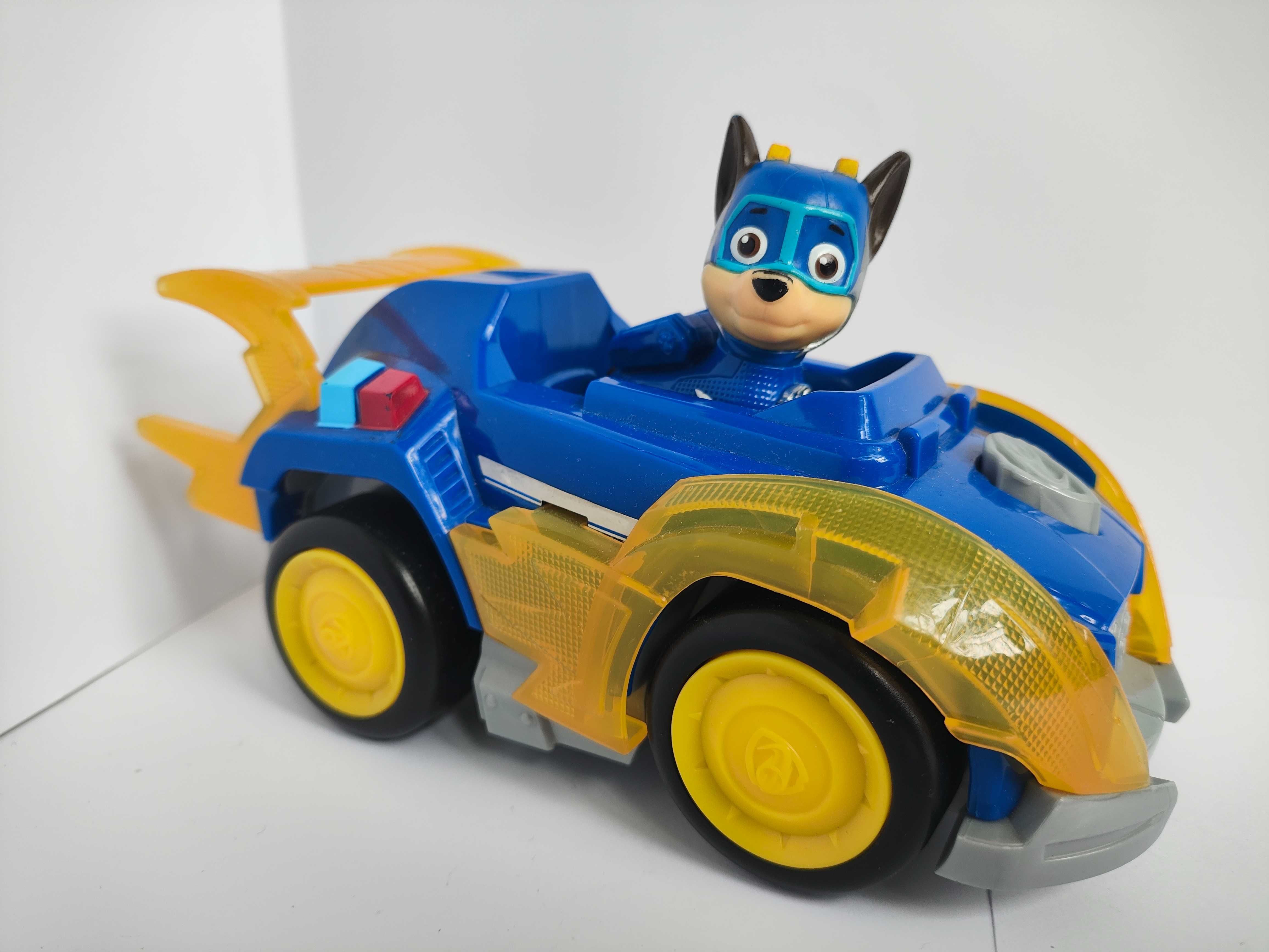PSI PATROL CHASE Figurka i Pojazd Deluxe Mighty Pups