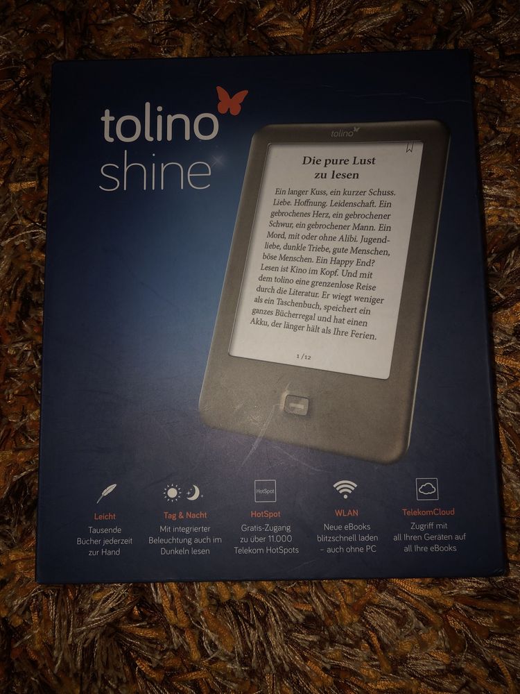 Czytnik ebooków  - tolino shine