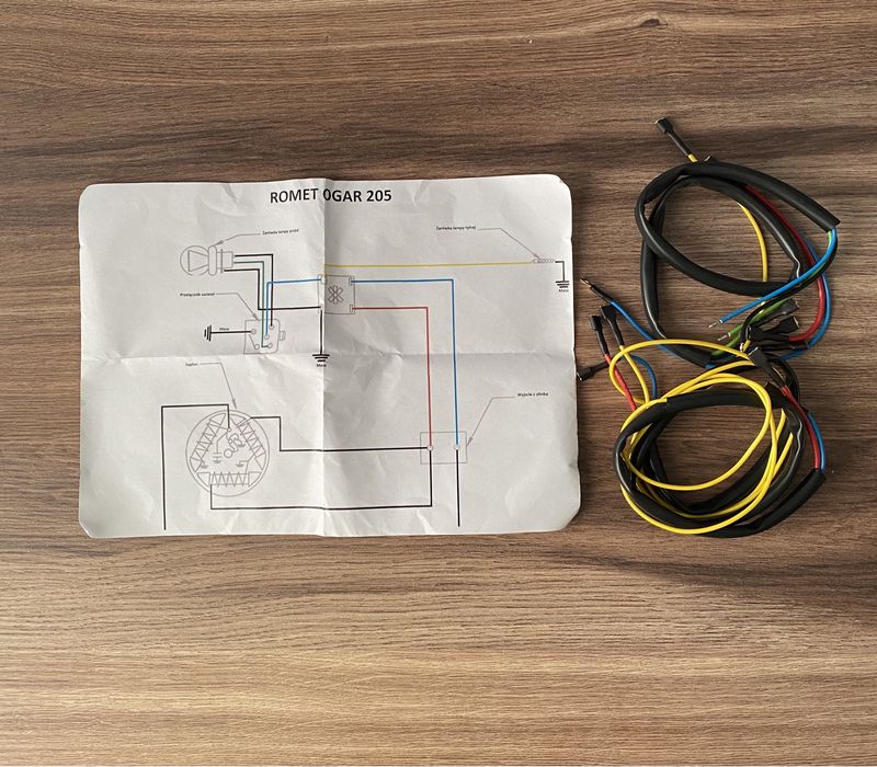 NOWA POLSKA instalacja elektryczna OGAR 205 ROMET