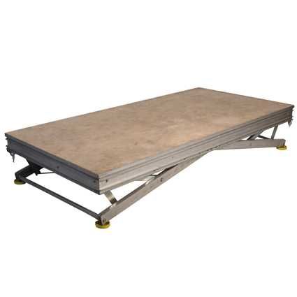 Estrado de palco 2mx1m de tesoura em excelente estado
