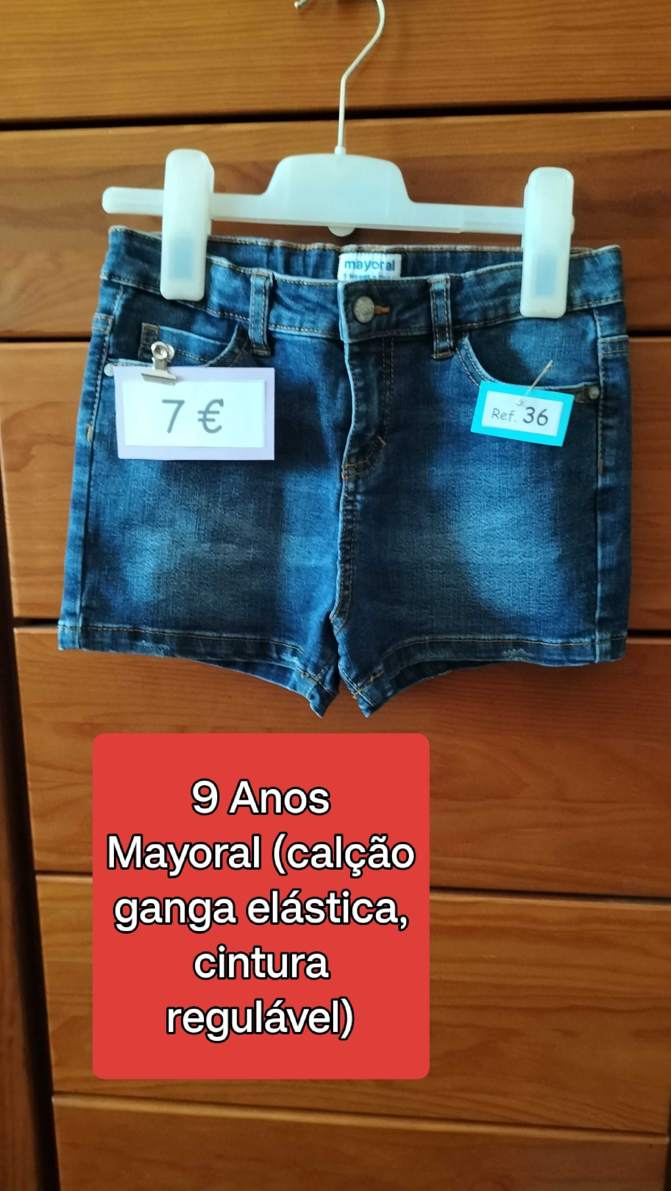 Calções - menina e menino