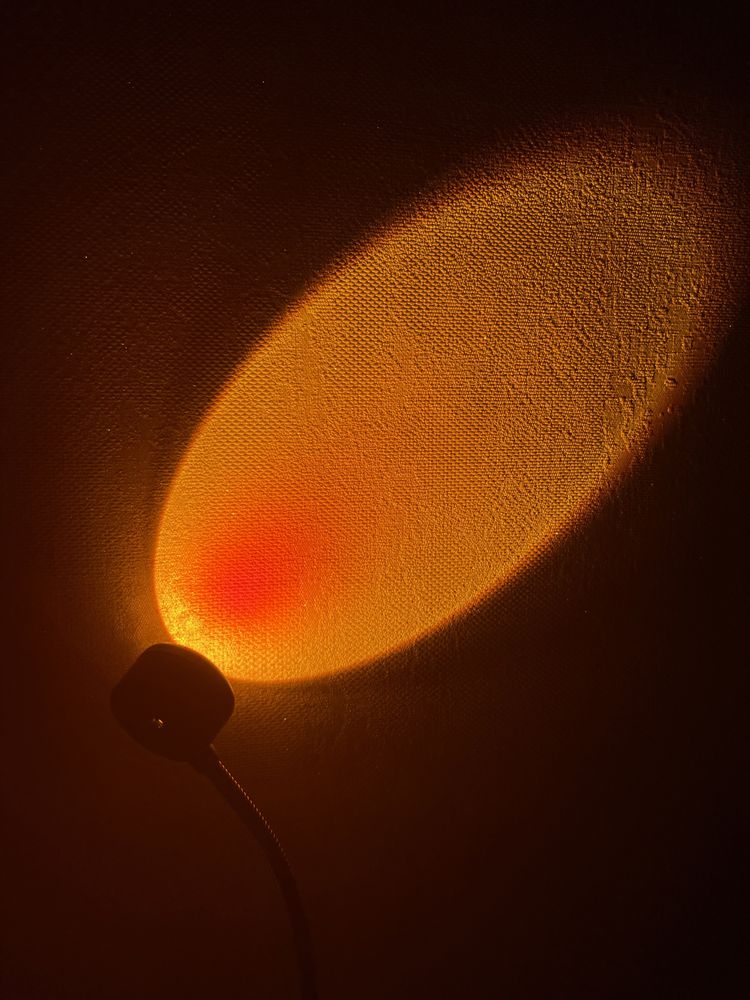 Лампа led закат захід сонця тренд фотосесія Sunsed red usb