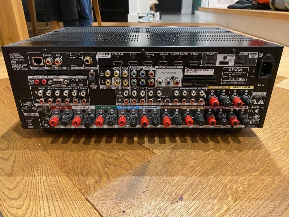 Amplituner Denon avr-x4000 + głośniki Boston Acoustic i Wharfrdale