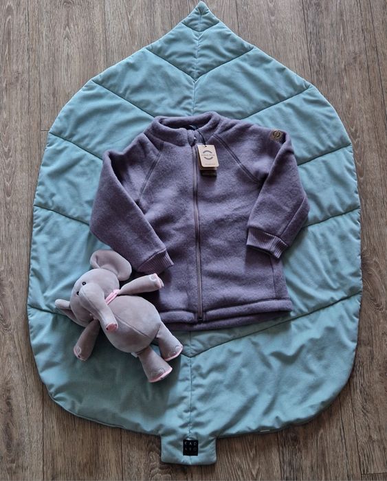 Nowa kurtka wełniana merino Mikk-line 110 unisex szara
