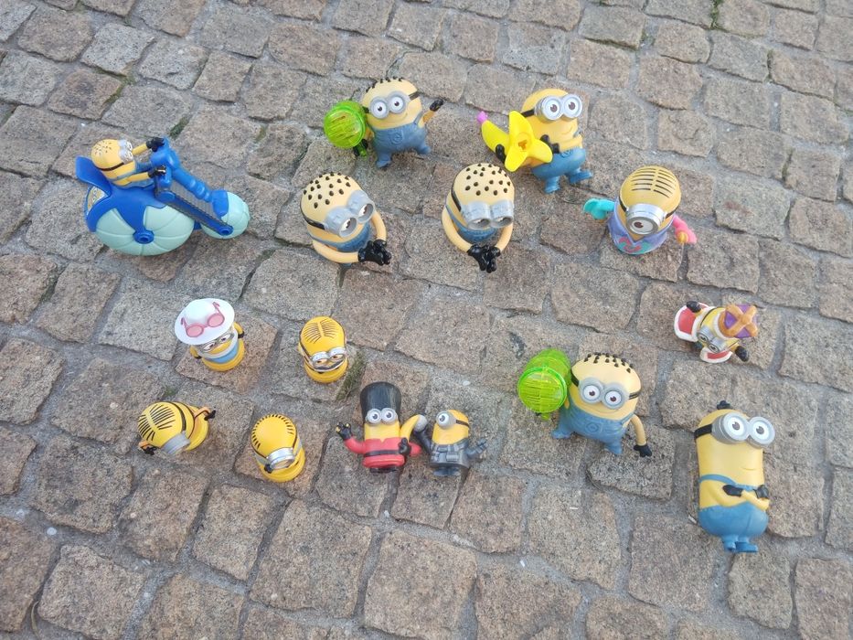 Figuras dos filmes dos minions