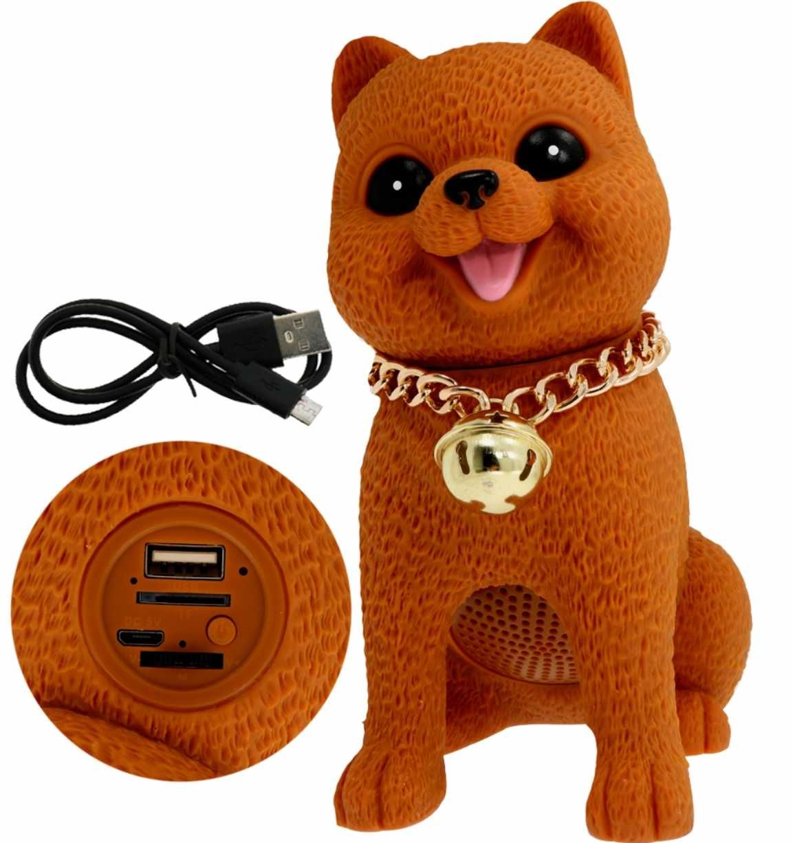 3W Głośnik przenośny bluetooth PIES Pomeranian mocny czysty dźwięk