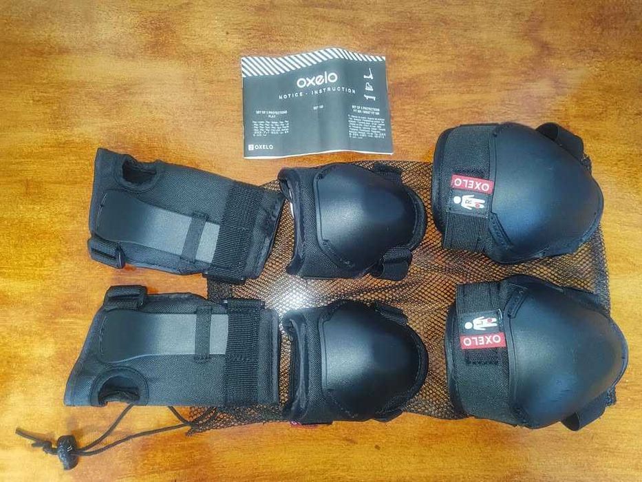 Oxelo joelheiras/cotoveleiras/luvas criança