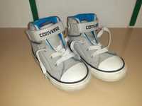 Converse trampki buty wysokie rozmiar 23 szare