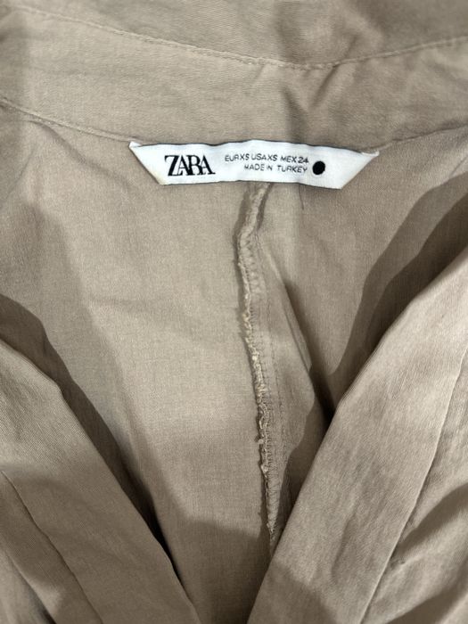 Рубашка Zara бежева