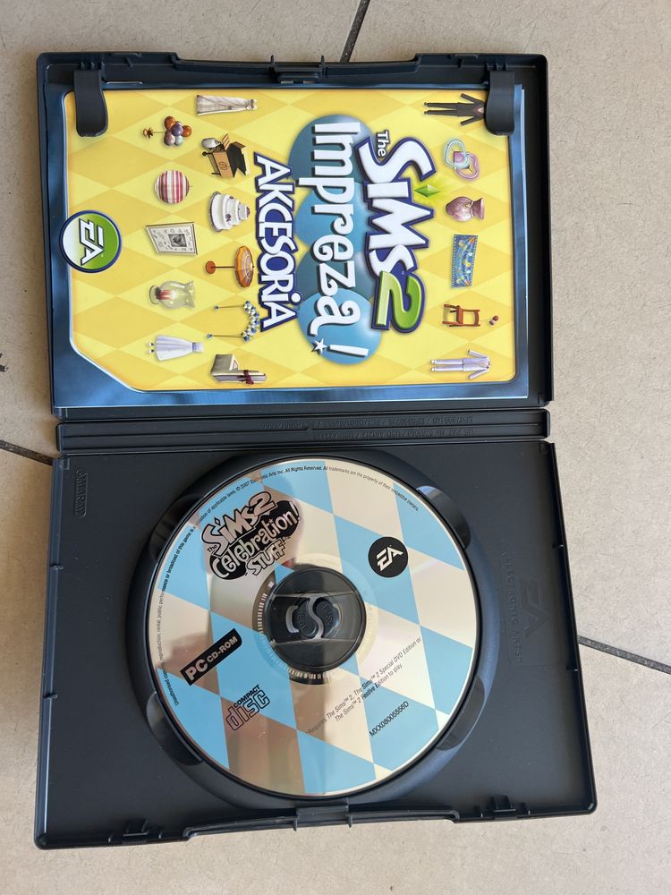 Pc Cd-rom Sims 2 Akcesoria
