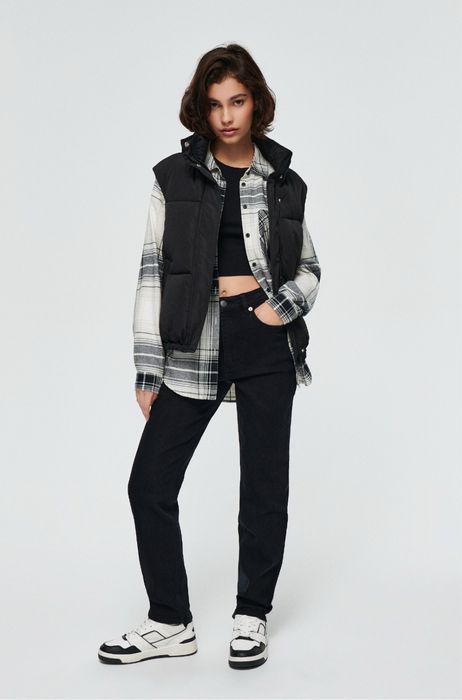 Бавовняна сорочка в клітинку House brand та Colin's