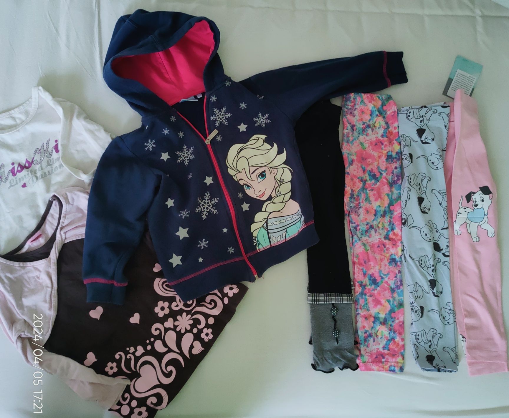 Nowe legginsy 104+ bluza+ gratisy