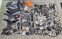 Yamaha XTX 660 XT 660 X owiewka boczek ogon wypełnienie osłona lampa