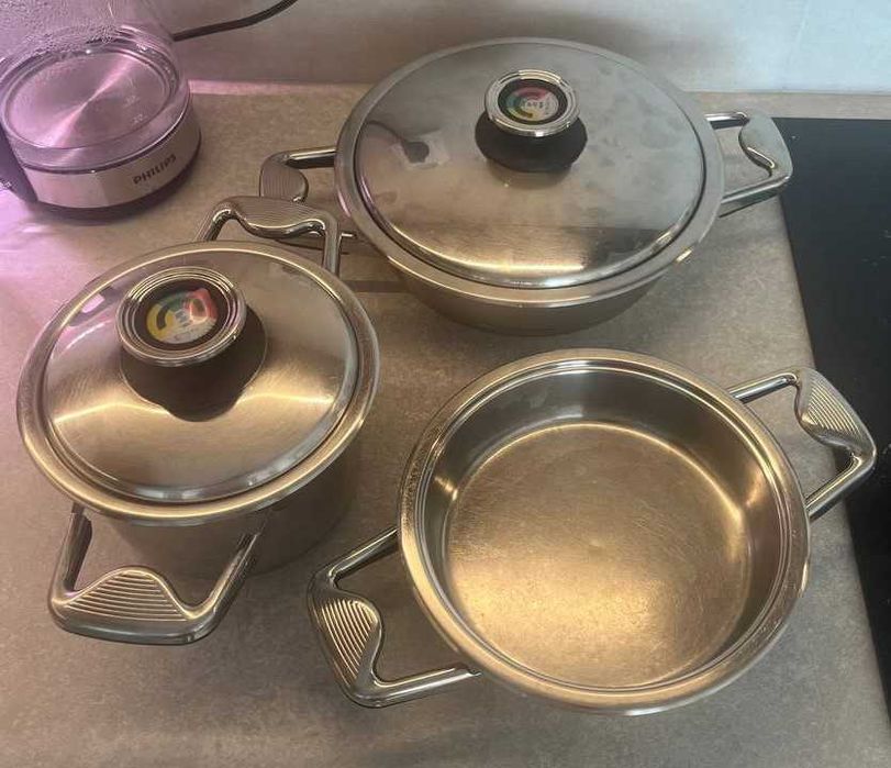 Zestaw Zepter – 3 naczynia + 2 pokrywki