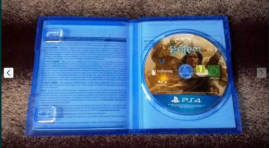 Golem PS4 VR Box pudełko płyta ver. ang. stan wzorowy! Bielsko-Biała