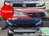 Реснички на фары Volkswagen Golf 4 5 6 7 - накладки фар Фольц Гольф