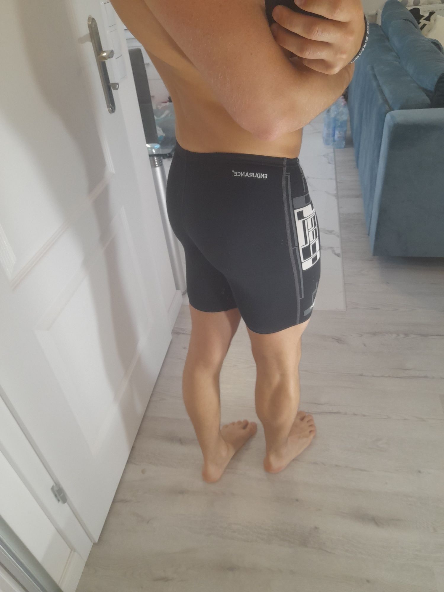 Speedo endurance jammer spodenki pływackie kąpielówki krótkie legginsy