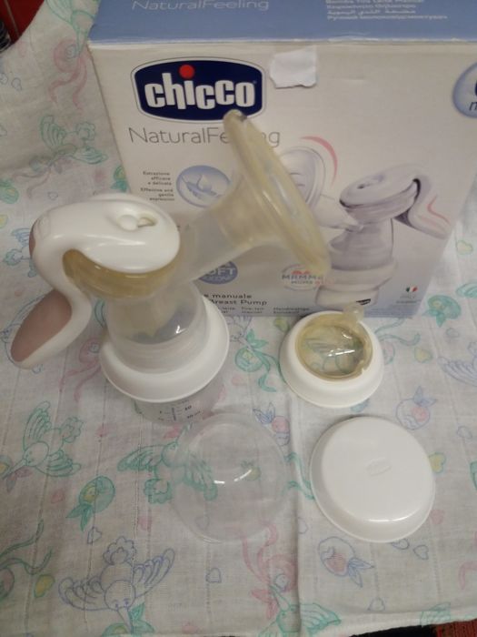 Bomba extração de leite chicco Natural feeling (com biberão)