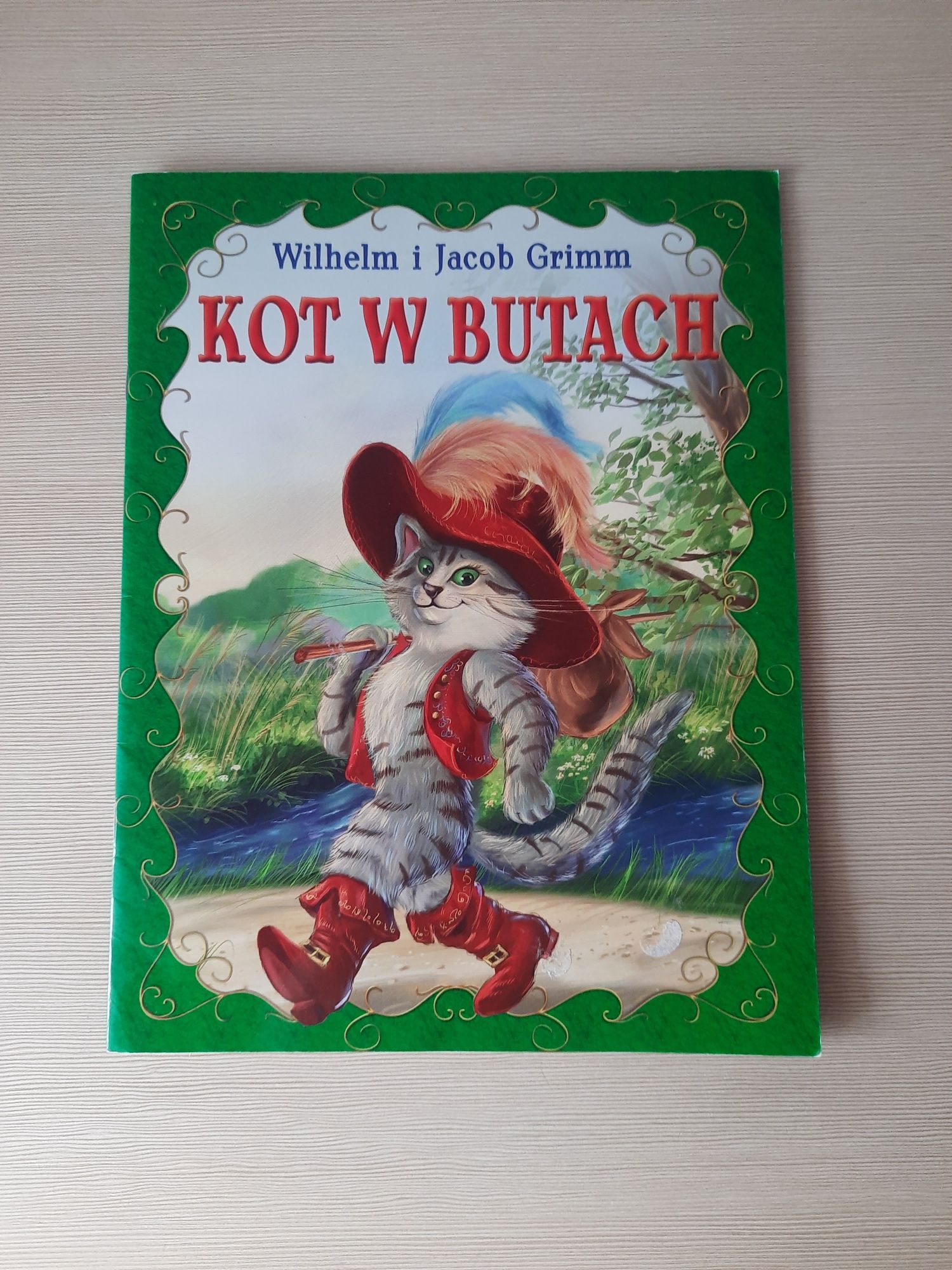 Książka Dla Dzieci - Kot W Butach - Wilhelm i Jacob Grimm