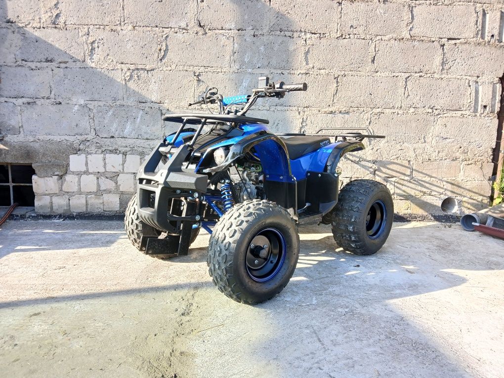 Quad spalinowy 3+1 4T HAK przyczepka zestaw  wsteczny bieg