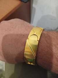 Vendo pulseira banhado em ouro