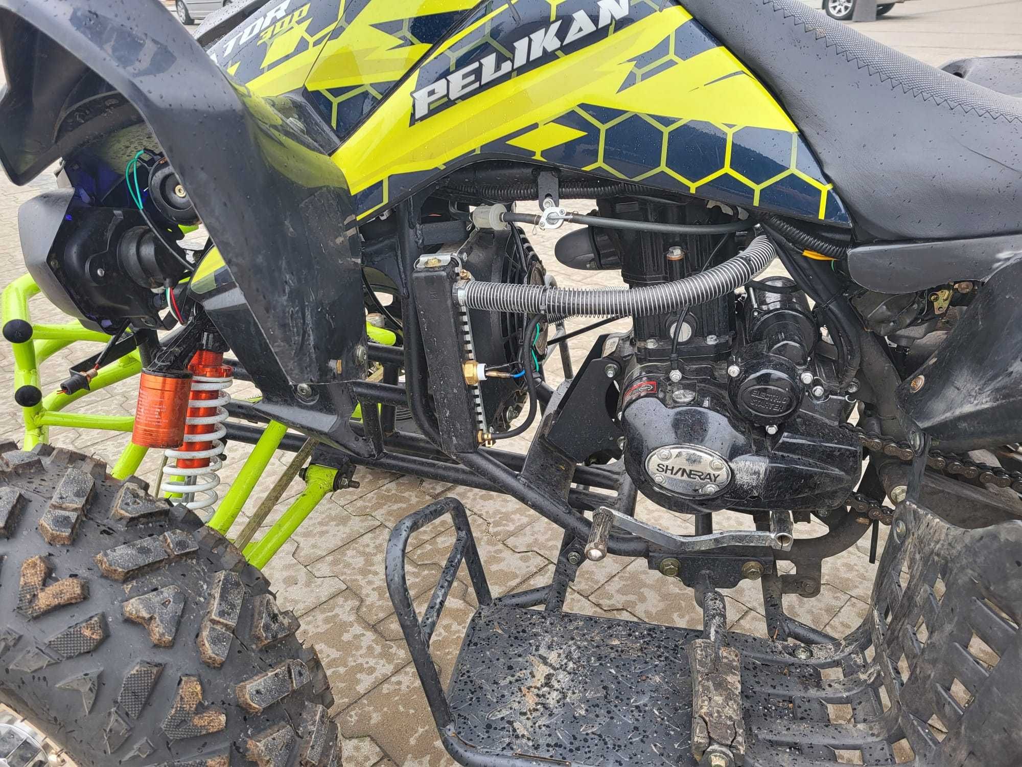 Quad Predator 300 , 420 km przebieg , manual