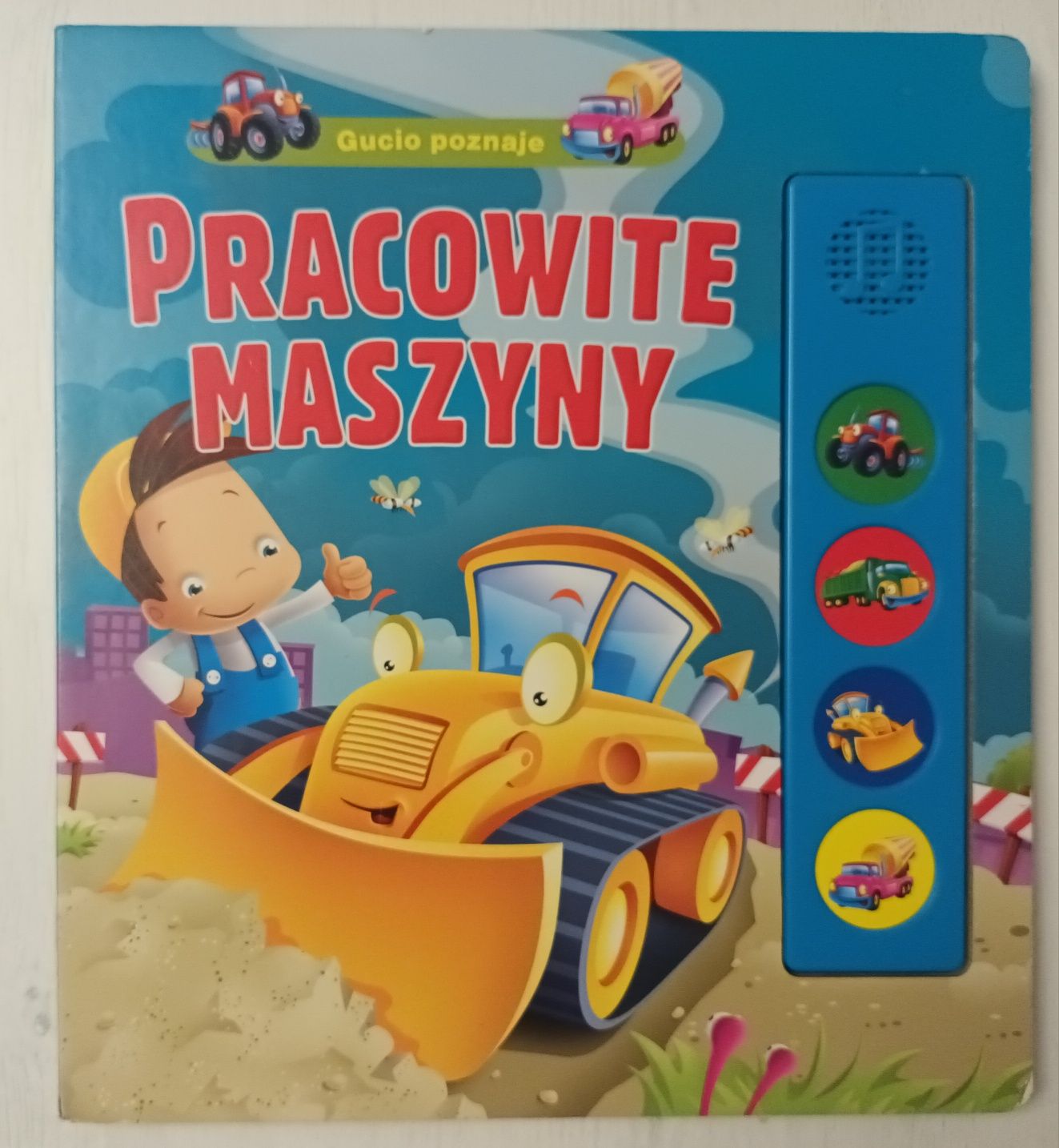 Książka z dźwiękami Pracowite maszyny