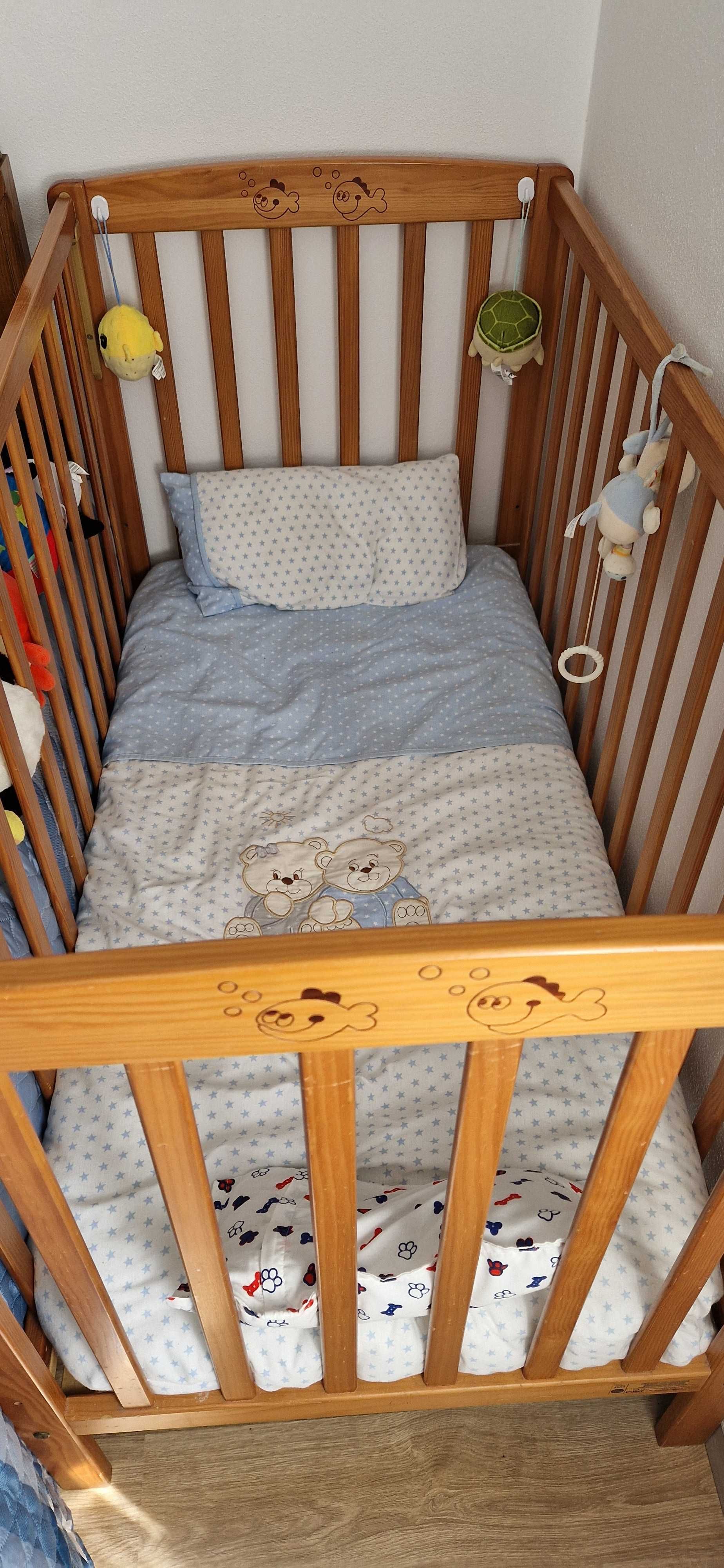 Cama bebe com colchao ortopédico