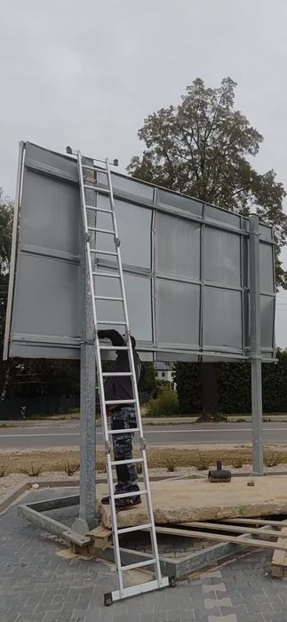 Konstrukcja, Billboard, Rama reklamowa