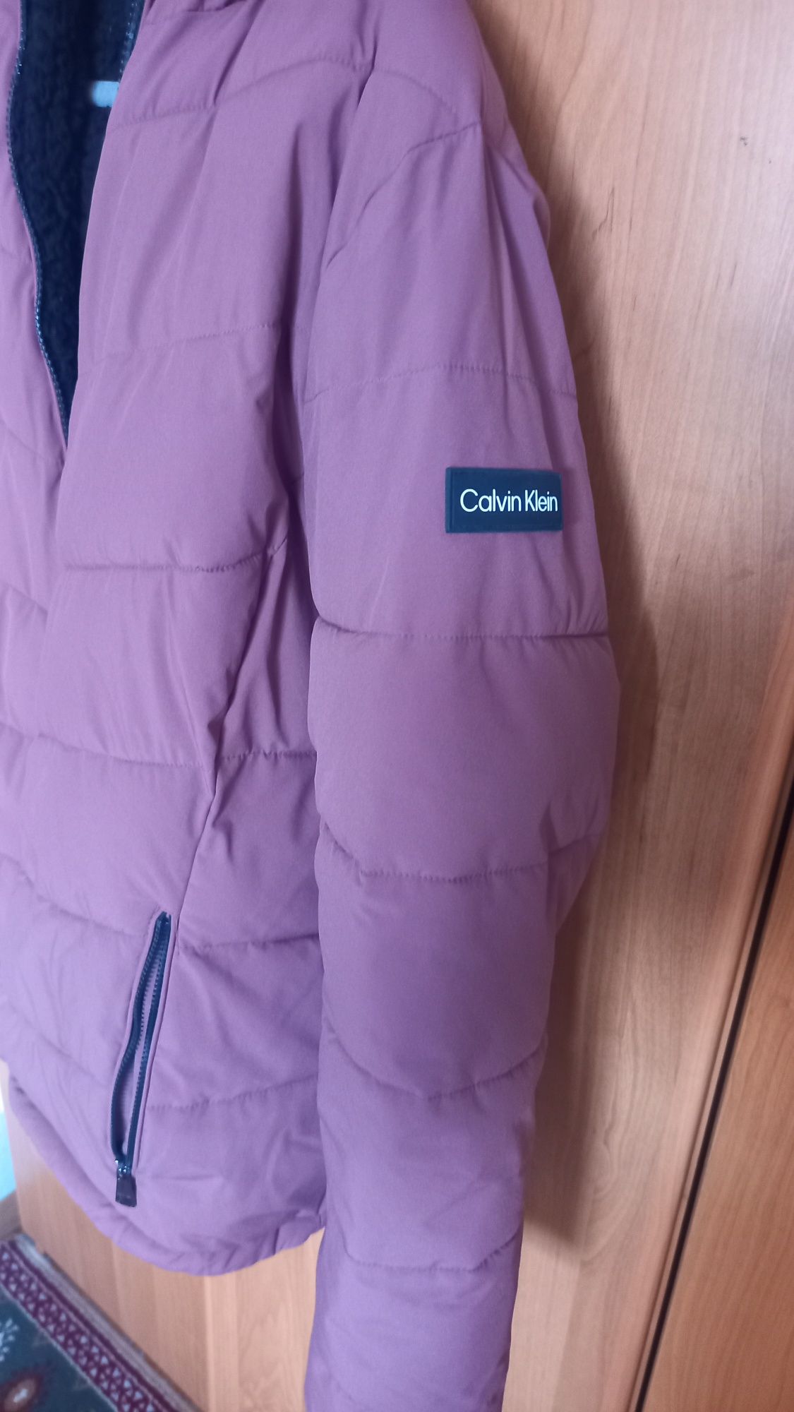 Kurtka brudny róż, calvin klein