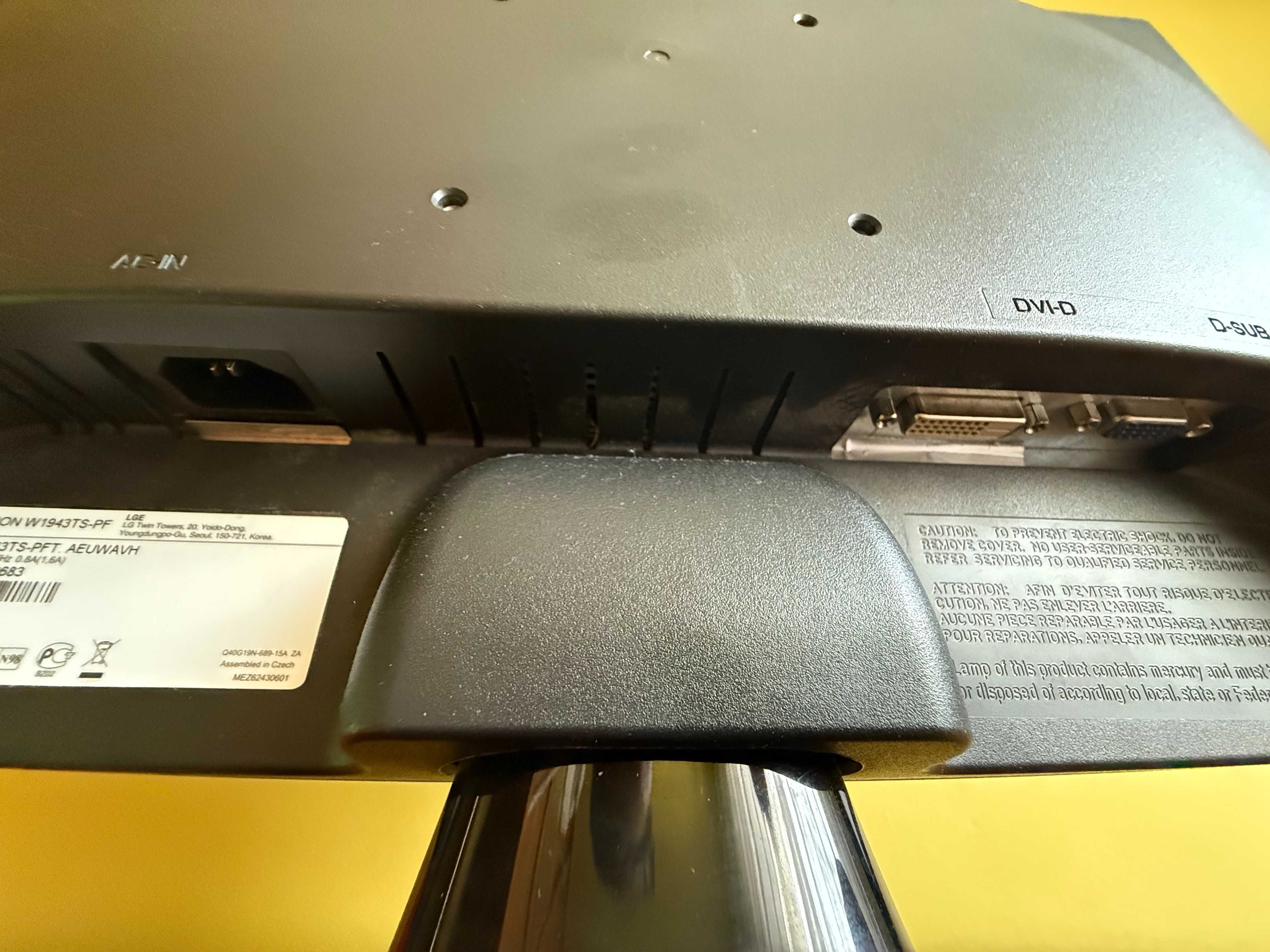 Monitor LG Widescreen  Platform W1943TS-PF
