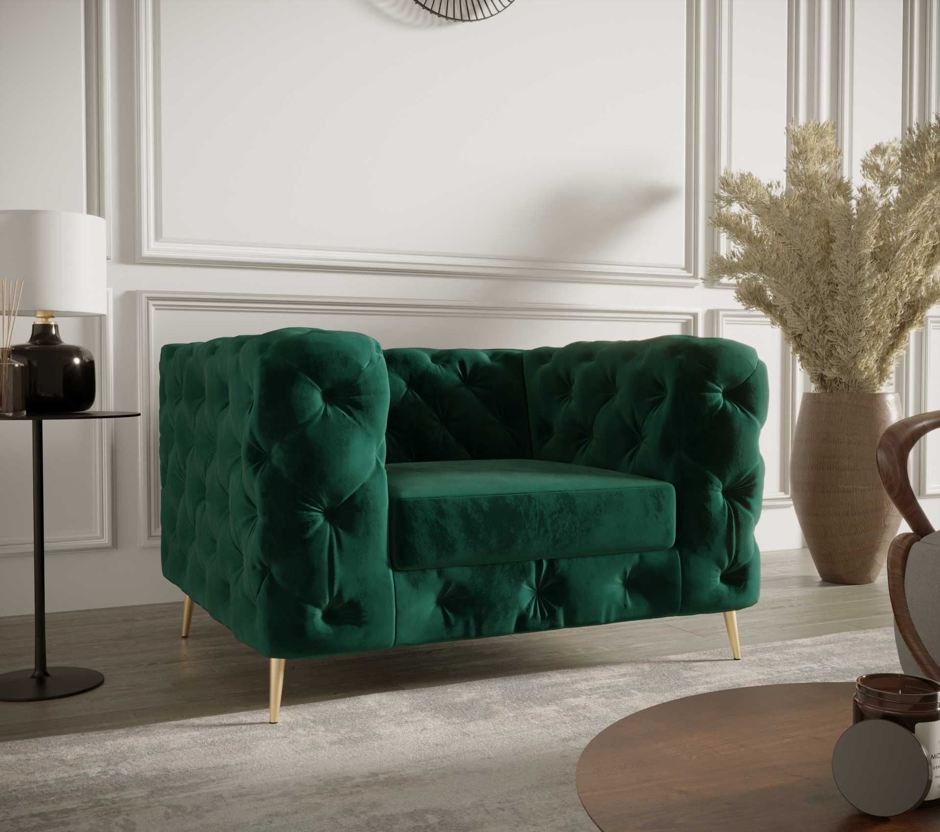 Sofa Kanapa Elegancka Glamour Chesterfield EN Meble