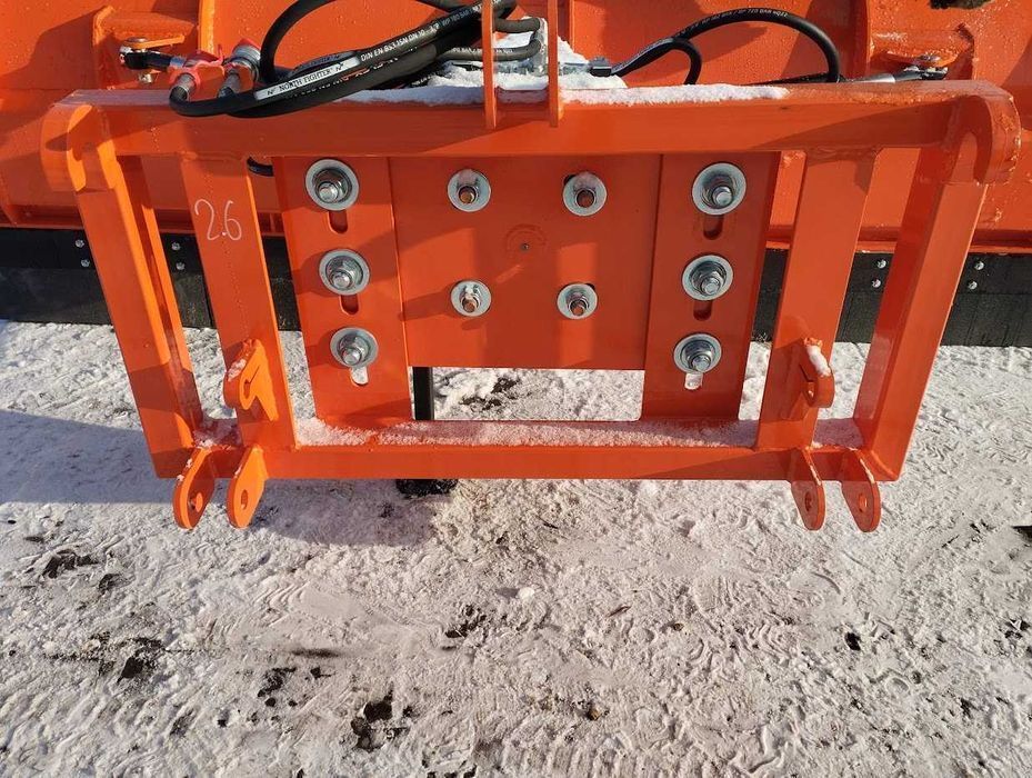 Pług prosty cieżki do śniegu solidny spychacz różne szerokości