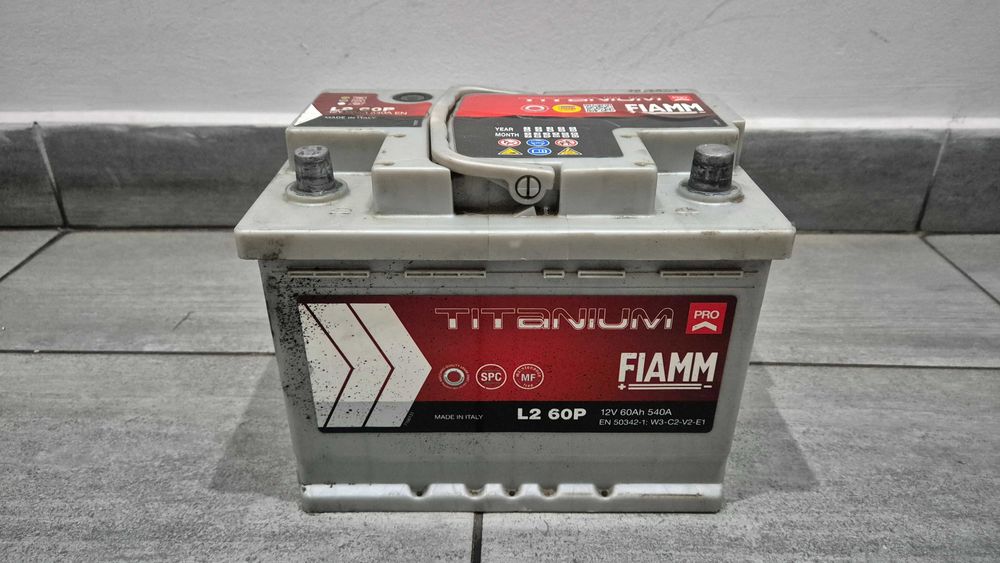 Akumulator używany FIAMM 12V 60AH 540A