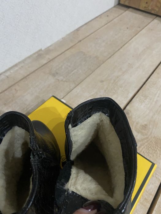 Сапоги/чоботи /шкіряні