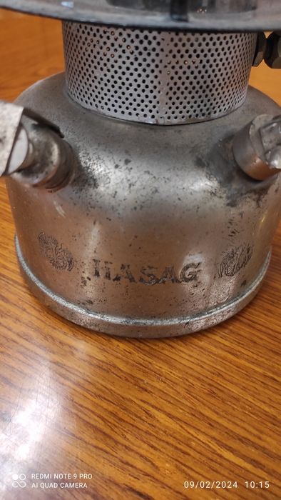 Lanterna HASAG vintage produzido na RDA