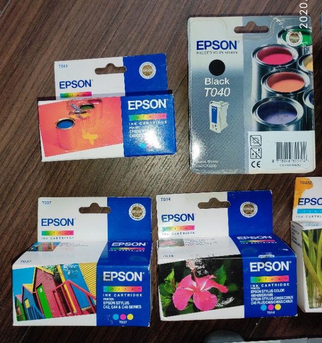 Картридж Epson TO812, 813, 924, 923, 922, TO36, 37, TO631