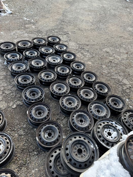 Автомобільні стальні та металі диски VW Audi Mercedes Skoda Reno інші